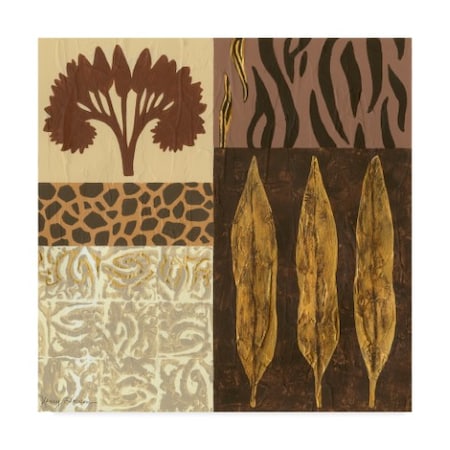 Nancy Slocum 'Sophisticated Safari I' Canvas Art,24x24